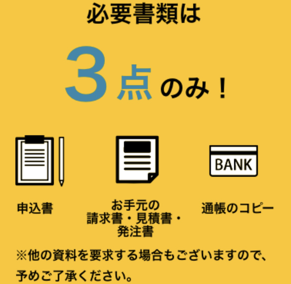 必要書類