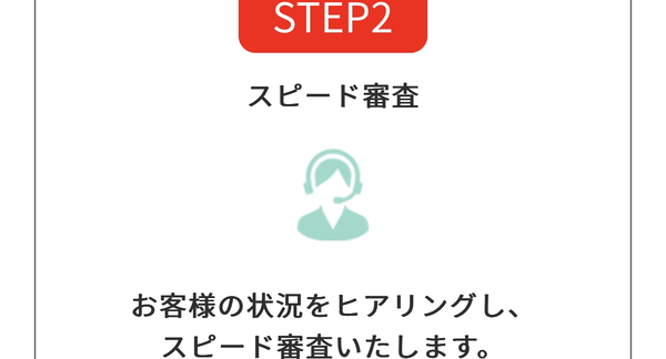 STEP2 スピード審査