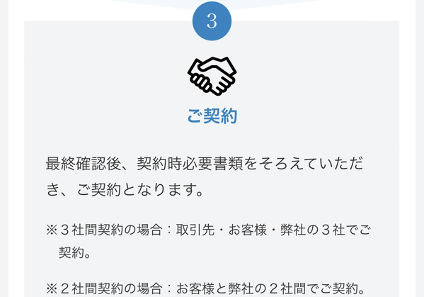STEP3 契約