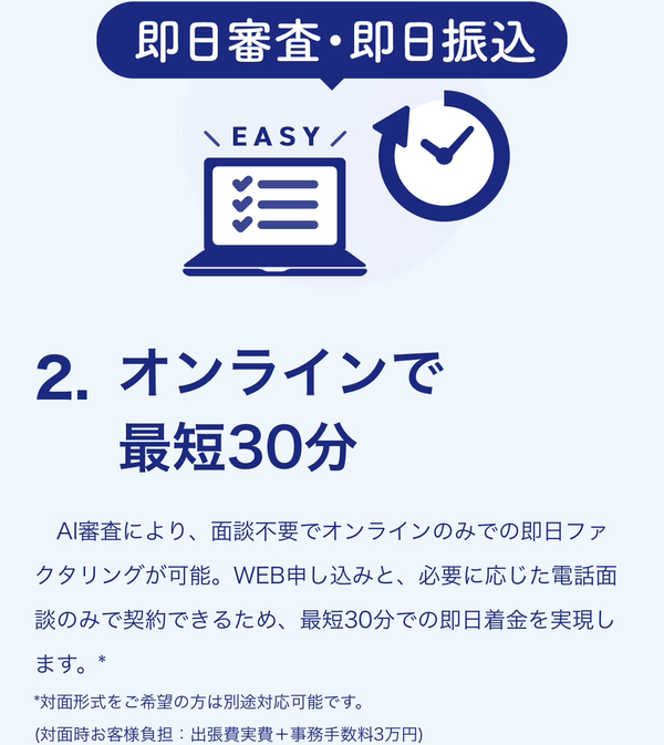 POINT2 オンラインで最短30分