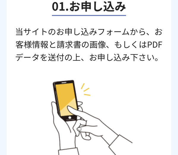 STEP1 お申し込み