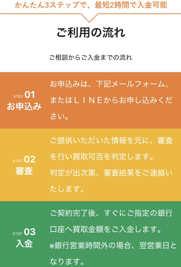 けんせつくん ファクタリングサービス利用方法